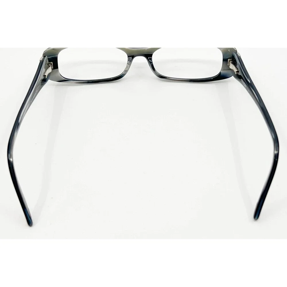 Revlon Eyeglasses Womens Black Rhinestone Accents Rectangular Frames 50-16-135